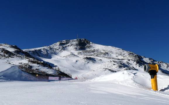 Val d'Ultimo: Dimensione dei comprensori sciistici – Dimensione Schwemmalm