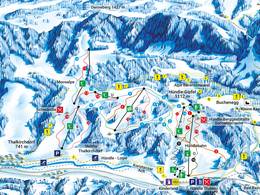 Mappa delle piste Hündle/Thalkirchdorf (Oberstaufen)