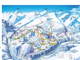 Mappa delle piste Obersaxen/Mundaun/Val Lumnezia