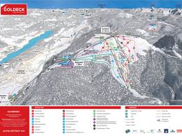 Mappa delle piste Goldeck - Spittal an der Drau