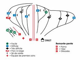 Mappa delle piste Beauce - Vallée-Jonction