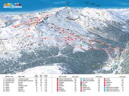 Mappa delle piste Santa Caterina Valfurva