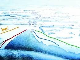 Mappa delle piste Ovifat