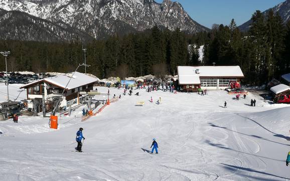 Comprensori sciistici per principianti nel Berchtesgadener Land – Principianti Götschen - Bischofswiesen