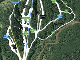 Mappa delle piste Silver Summit