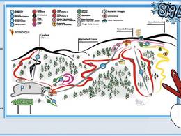 Mappa delle piste Lorica