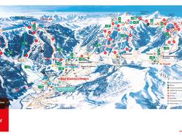 Mappa delle piste Bad Kleinkirchheim