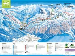 Mappa delle piste Loser - Altaussee