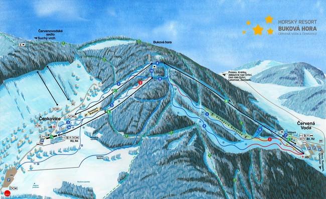 Buková hora – Čenkovice/Červená Voda Buková hora – Čenkovice/Červená Voda