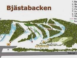 Mappa delle piste Bjästabacken