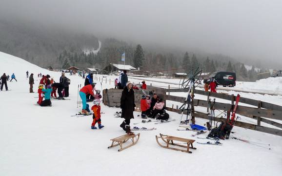 Comprensori sciistici per famiglie Ammergauer Alpen – Famiglie e bambini Steckenberg - Unterammergau