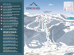 Mappa delle piste Borno - Monte Altissimo