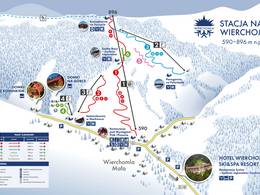 Mappa delle piste Wierchomla