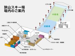 Mappa delle piste Sayama