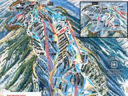 Mappa delle piste Aspen Mountain