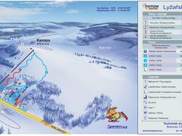 Mappa delle piste Kempaland - Bukovec