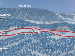 Mappa delle piste Schwarzhorn - Waldstetten