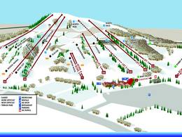 Mappa delle piste Mt. Holly