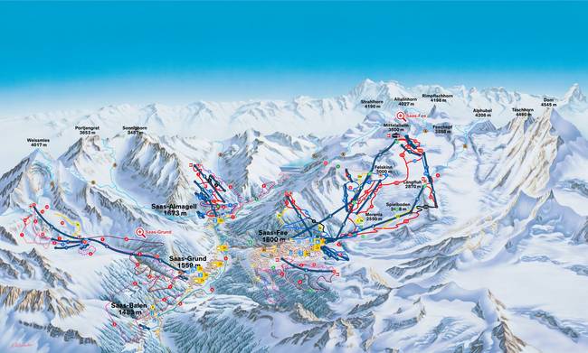 Saas-Almagell (Saastal) Saas-Almagell (Saastal)