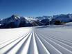 Preparazione delle piste Ortler Skiarena – Preparazione delle piste Belpiano (Schöneben)/Malga San Valentino (Haideralm)