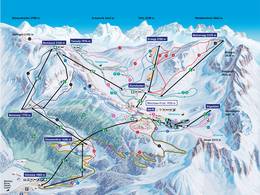 Mappa delle piste Melchsee-Frutt (Kerns)