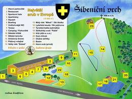 Mappa delle piste Šibeniční vrch - Mnichovice