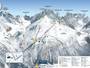 Mappa delle piste Grands Montets - Argentière (Chamonix)