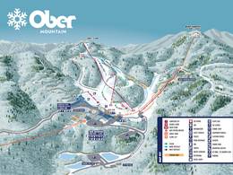 Mappa delle piste Ober Gatlinburg