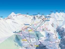 Mappa delle piste Belalp - Blatten