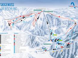 Mappa delle piste Werfenweng