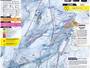 Mappa delle piste Les 2 Alpes