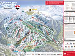 Mappa delle piste Winter Park Resort