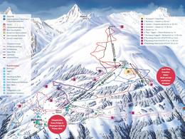 Mappa delle piste Bellwald