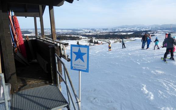 Allgäuer Seenland: Orientamento nei comprensori sciistici – Orientamento Schwärzenlifte - Eschach