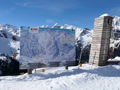 Ortler Skiarena: Orientamento nei comprensori sciistici – Orientamento Ladurns