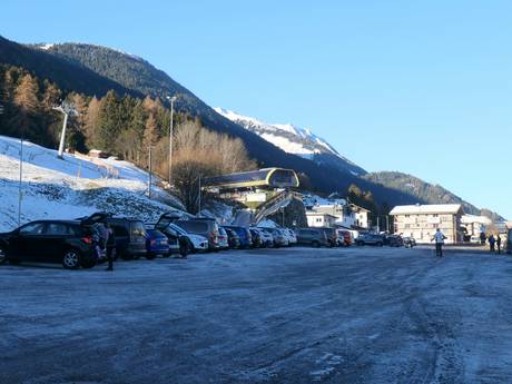 Oberinntal: Accesso nei comprensori sciistici e parcheggio – Accesso, parcheggi Rangger Köpfl - Oberperfuss