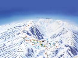 Mappa delle piste Wurzeralm - Spital am Pyhrn