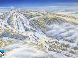 Mappa delle piste Beech Mountain