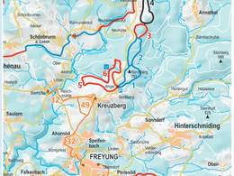 Mappa delle piste Solla - Freyung-Geyersberg