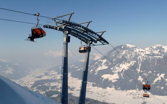 Loferer e Leoganger Steinberge: Migliori impianti di risalita – Impianti di risalita Buchensteinwand (Pillersee) - St. Ulrich am Pillersee/St. Jakob in Haus/Hochfilzen