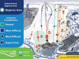 Mappa delle piste Canada Olympic Park - Calgary