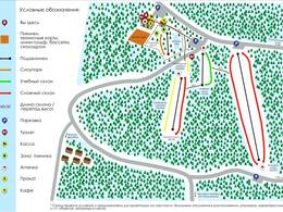 Mappa delle piste Spin - Togliatti