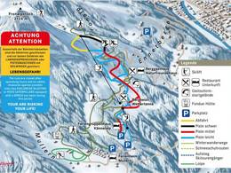 Mappa delle piste Schilt - Mollis