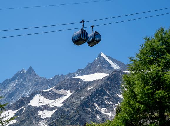 Hannigbahn - © Saastal Bergbahnen AG