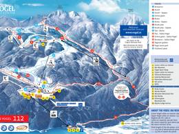 Mappa delle piste Vogel - Bohinj