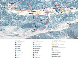 Mappa delle piste Sappada