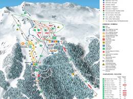 Mappa delle piste Vitosha/Aleko - Sofia