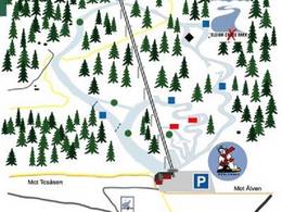 Mappa delle piste Persåsbacken