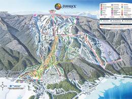 Mappa delle piste Tamarack Resort