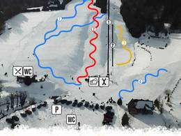 Mappa delle piste Kalnica (PL)